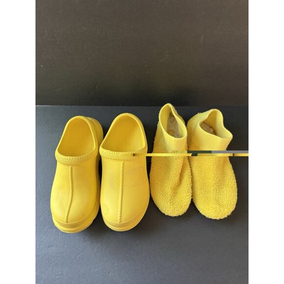 Ugg Womens Tasman X Canary Yellow Shoes Rain Boots Waterproof Removable Insole 7 - Picture 6 of 13